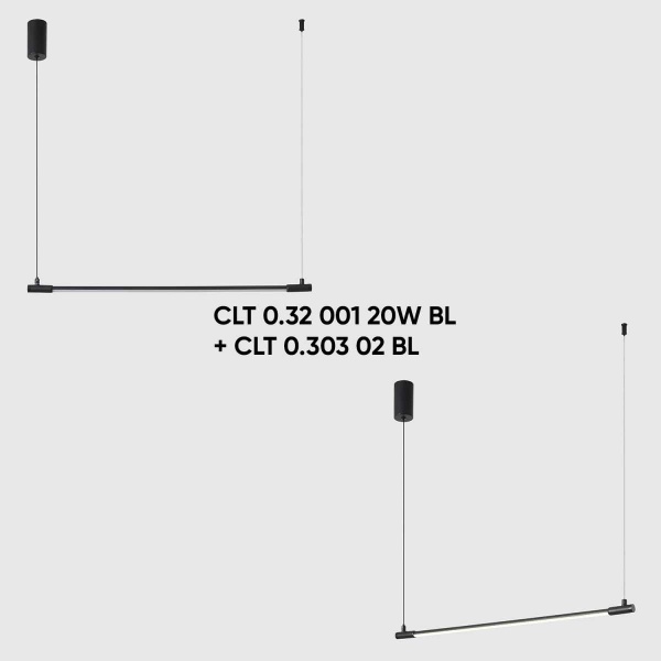 Светильник для модульной системы Crystal Lux CLT 0.32 001 16W BL