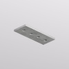 Соединитель для шинопровода Denkirs Shine Base TR5730-AL