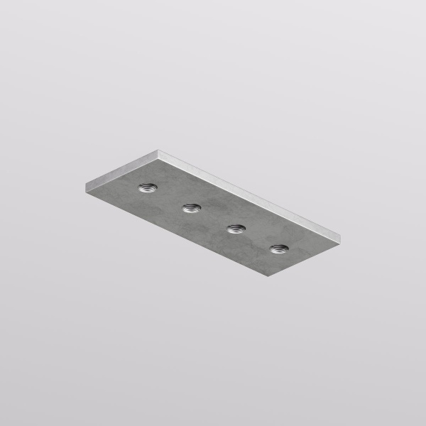 Соединитель для шинопровода Denkirs Shine Base TR5730-AL