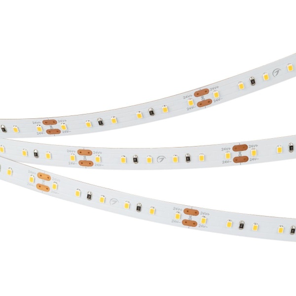 Светодиодная лента Arlight 6,5W/m 120Led/m 2216SMD теплый белый 5M MICROLED-M120-8mm 24V Warm3500 040585