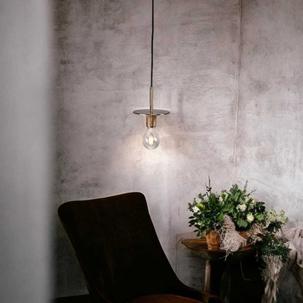 Подвесной светильник Imperium Loft RH Utilitaire Disk Shade Pendant 123643-22