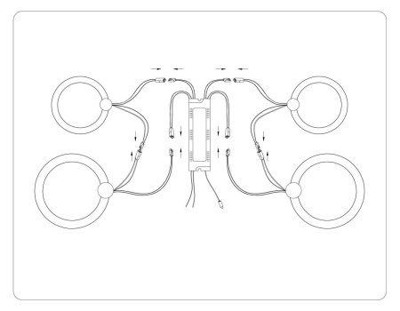 Потолочная светодиодная люстра Ambrella light Acrylica Original FA3811
