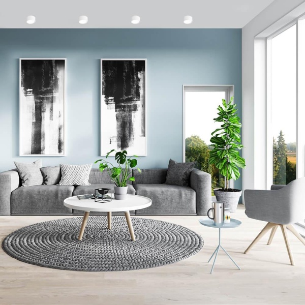 Потолочный светодиодный светильник Escada 20005LED 20005SMU/04LED SWH