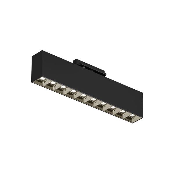 Трековый светодиодный светильник Denkirs Edder DK6434-BK