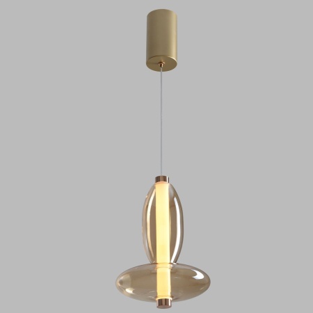 Подвесной светодиодный светильник Crystal Lux Quasar SP10W Led Amber