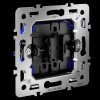 Механизм проходного переключателя одноклавишного 10А S70 Voltum VLS0103M
