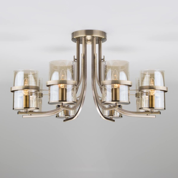 Потолочная люстра Eurosvet 60085/8 античная бронза