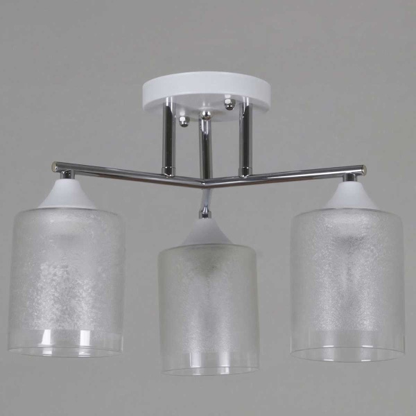 Потолочная люстра Reluce 69160-0.3-03 WH+BK