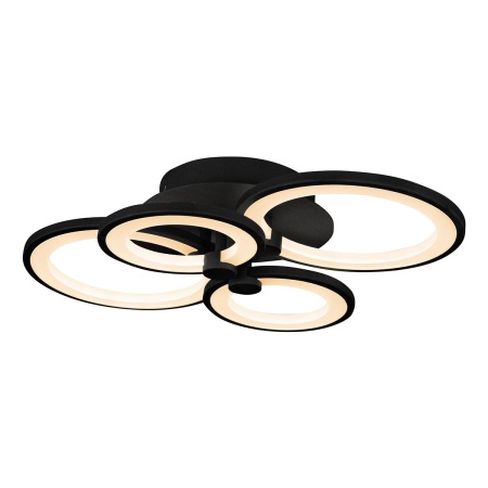 Потолочная светодиодная люстра iLedex Ring A001/4 MBK