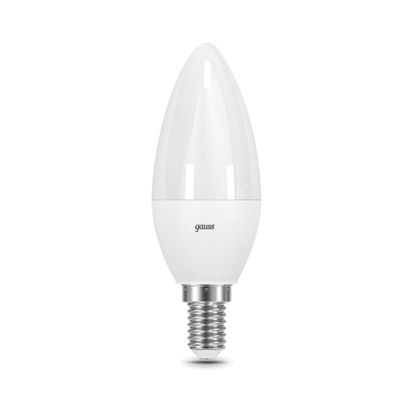 Лампа светодиодная Gauss E14 6.5W 6500K матовая 103101307