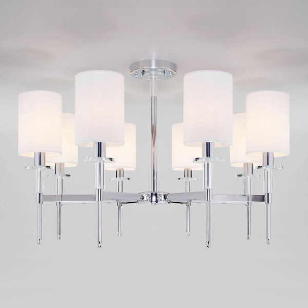 Подвесная люстра Eurosvet Brielle 60132/8 хром