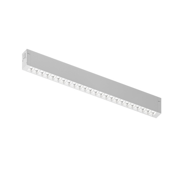 Трековый светодиодный светильник Denkirs Simple Grill DK8202-WH