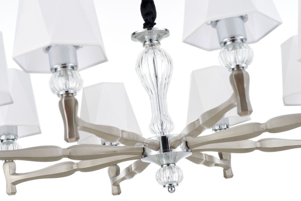 Подвесная люстра Escada 672/8S Nickel