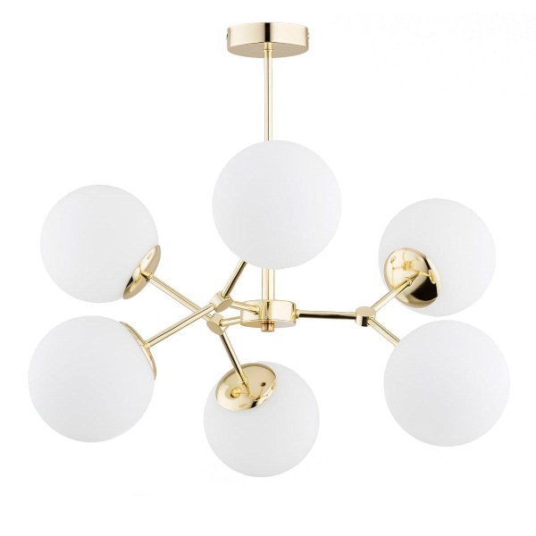 Подвесная люстра Alfa Foton Gold 63118
