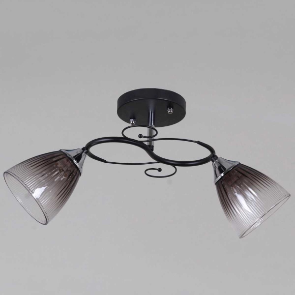 Потолочная люстра Reluce 13560-0.3-02 BK+CR