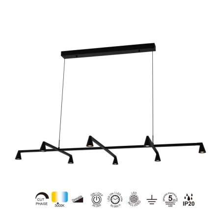 Подвесная люстра Mantra Africa 9408