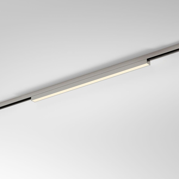 Трековый светильник 12W 3000K никель Elektrostandard 85526/01_система Лайн a072700