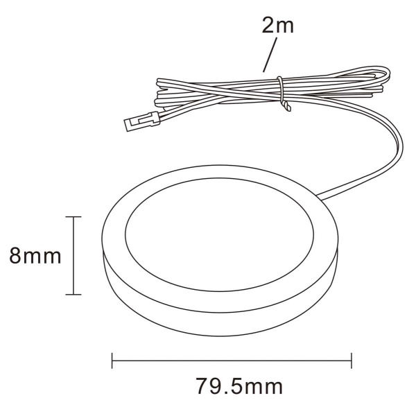 Светильник накладной мебельный 12V Mobiled Lightstar 036530