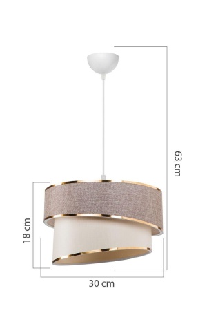 Подвесной светильник Toplight Bertina TL1622H-01WB