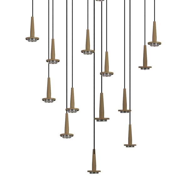 Люстра подвесная БЕЗ плафонов Mantra (14) Andromeda 8935