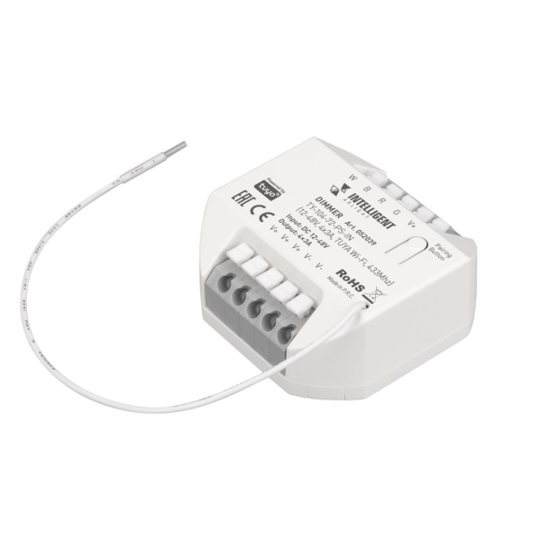 INTELLIGENT ARLIGHT Диммер TY-104-72-PS-IN (12-48V, 4x3A, TUYA Wi-Fi, 433Mhz) (IARL, Контроллер) 052039