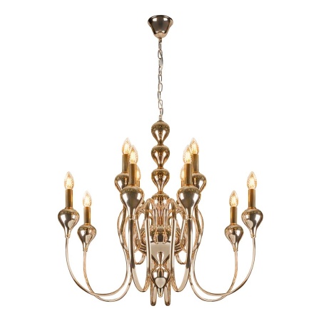 Подвесная люстра iLamp Lady 88003-8+4 GD