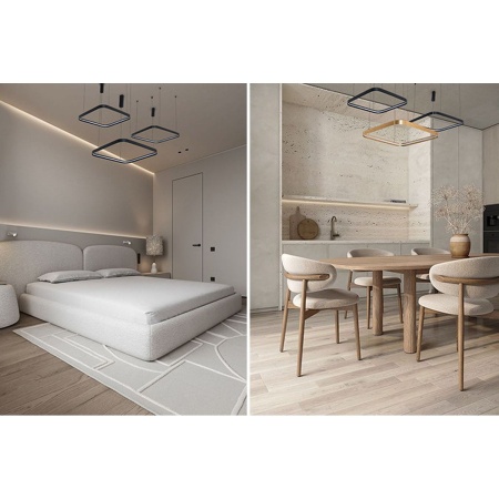 Подвесной светодиодный светильник Italline IT013-6024 white 3000K