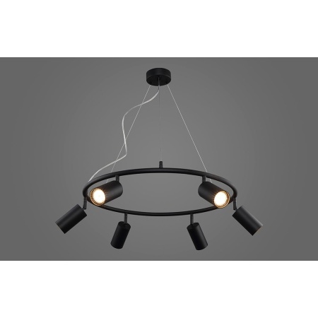 Подвесная люстра Crystal Lux CLT 015C6 D600 BL