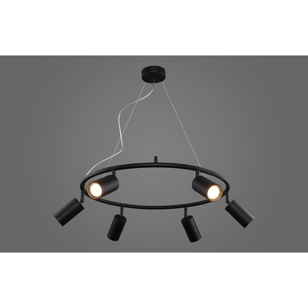 Подвесная люстра Crystal Lux CLT 015C6 D600 BL