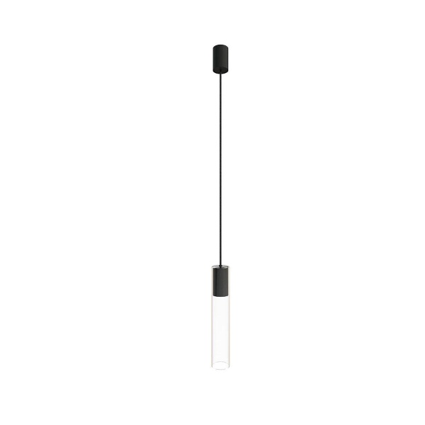Подвесной светильник Nowodvorski Cylinder L Transparent/Black 7864