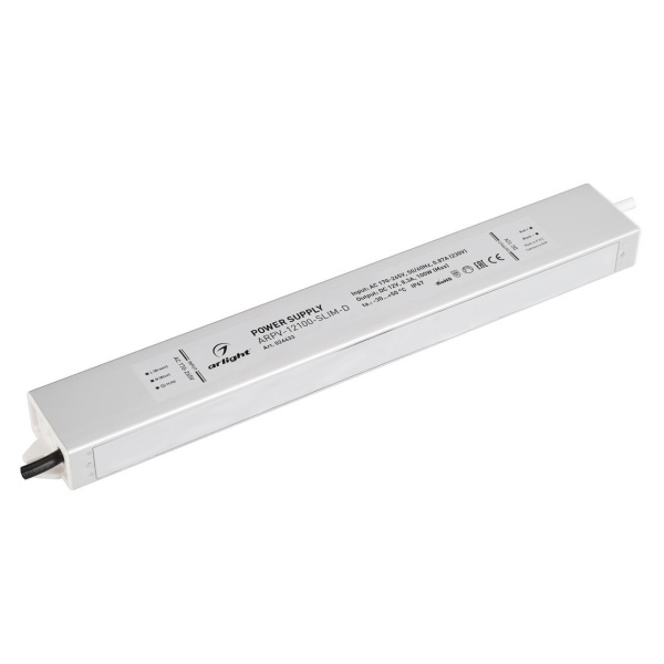 Блок питания Arlight ARPV-12100-Slim-D 12V 100W IP67 8,3A 026433