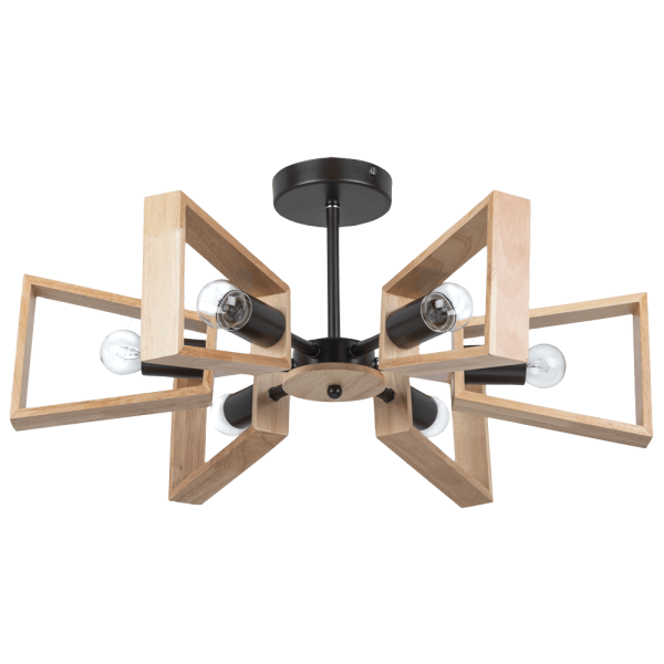 Потолочная люстра Arte Lamp Brussels A8030PL-6BK