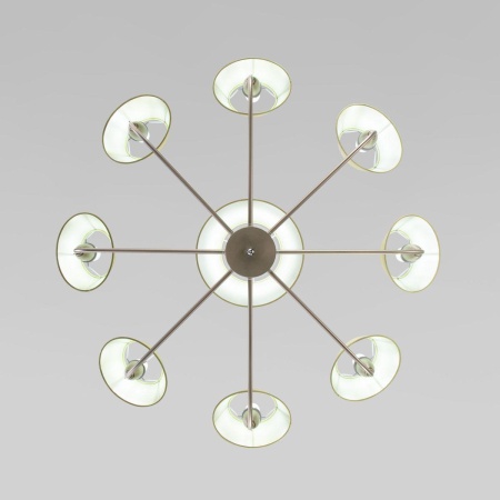 Подвесная люстра Eurosvet Milos 60153 никель