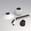 Трековый светильник Denkirs Belty Spot DK5546-BW+BK