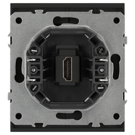 Розетка ЭРА Arktik 16-3114-05 HDMI антрацит Б0070508