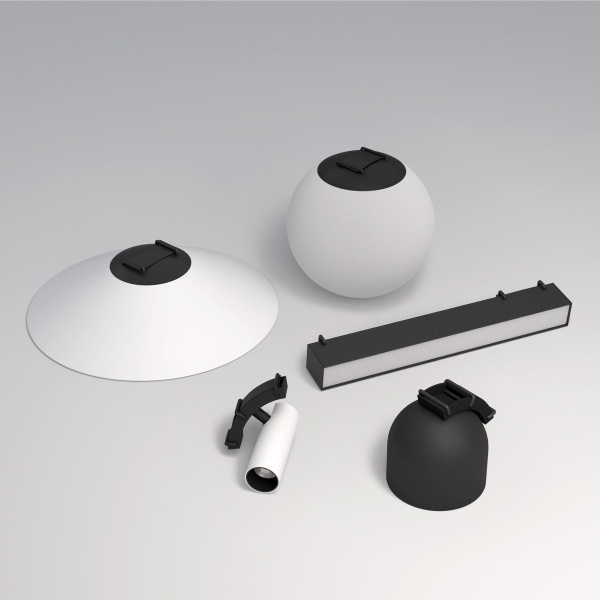 Трековый светильник Denkirs Belty Spot DK5546-BW+BK