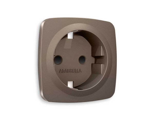Лицевая панель розетки AMBRELLA VOLT OP6370