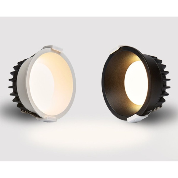 Встраиваемый светильник Italline IT08-8013 black 4000K + IT08-8014 white