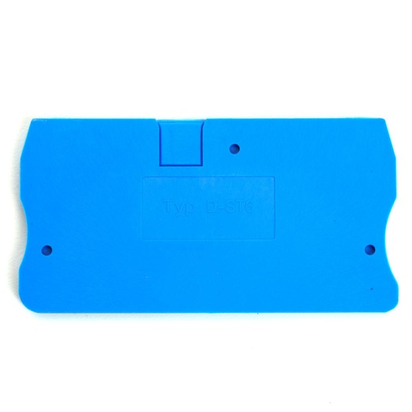 LD561-1-25 Торцевая заглушка для ЗНИ LD553 6 мм²  (JXB ST 2,5), синий
