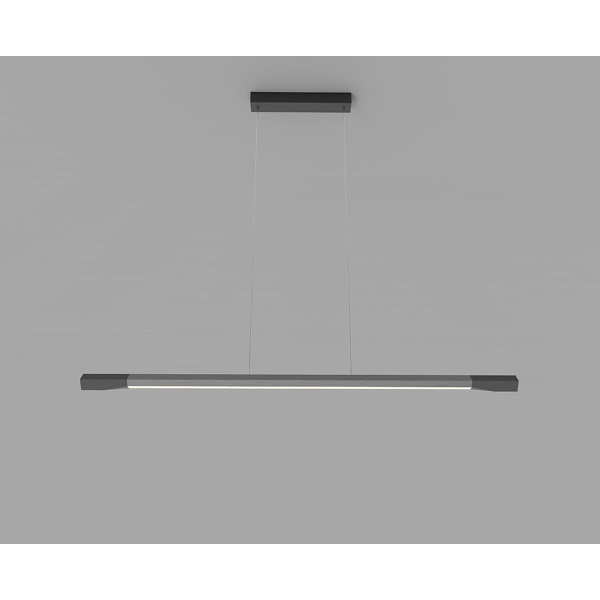 Подвесной светодиодный светильник Italline IT013-6020 black/silver 3000K