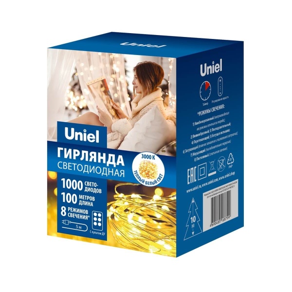 Светодиодная гирлянда Uniel Роса UL-00009944