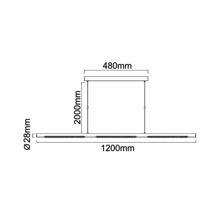 Подвесной светильник Mantra MECA 9119