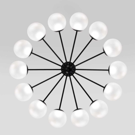 Потолочная люстра Eurosvet Vinter 201057 LED черный a072623