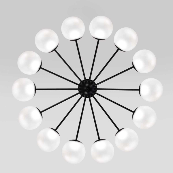Потолочная люстра Eurosvet Vinter 201057 LED черный a072623