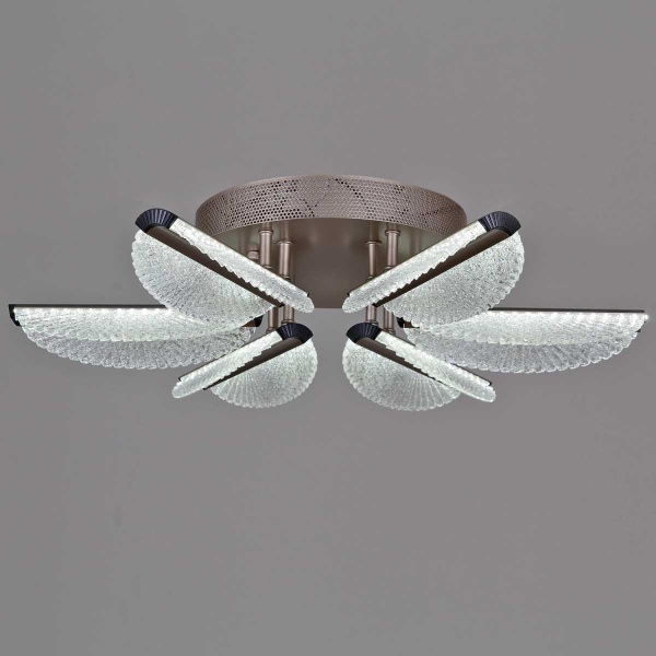 Потолочный светильник Reluce 00490-0.3-06S champagne silver