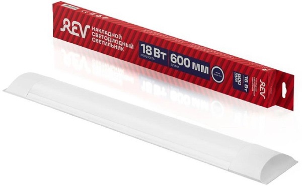 Настенно-потолочный светодиодный светильник REV SPO118 Line 18 Вт 6500K 28908 1