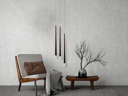 Подвесной светодиодный светильник Maytoni Cascade MOD132PL-L28BK