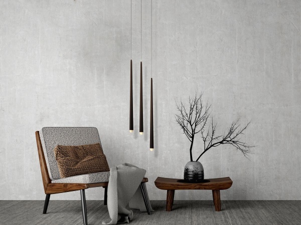 Подвесной светодиодный светильник Maytoni Cascade MOD132PL-L28BK