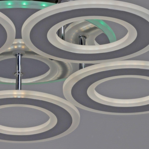 Потолочная светодиодная люстра Reluce 20535-0.3-5+1 CR