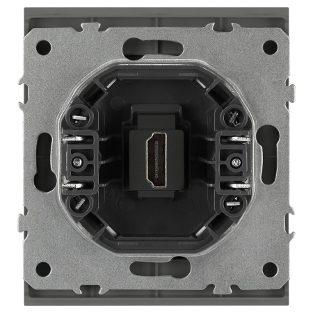 Розетка ЭРА Arktik 16-3114-06 HDMI графит Б0070509